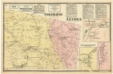 Leyden Town Map